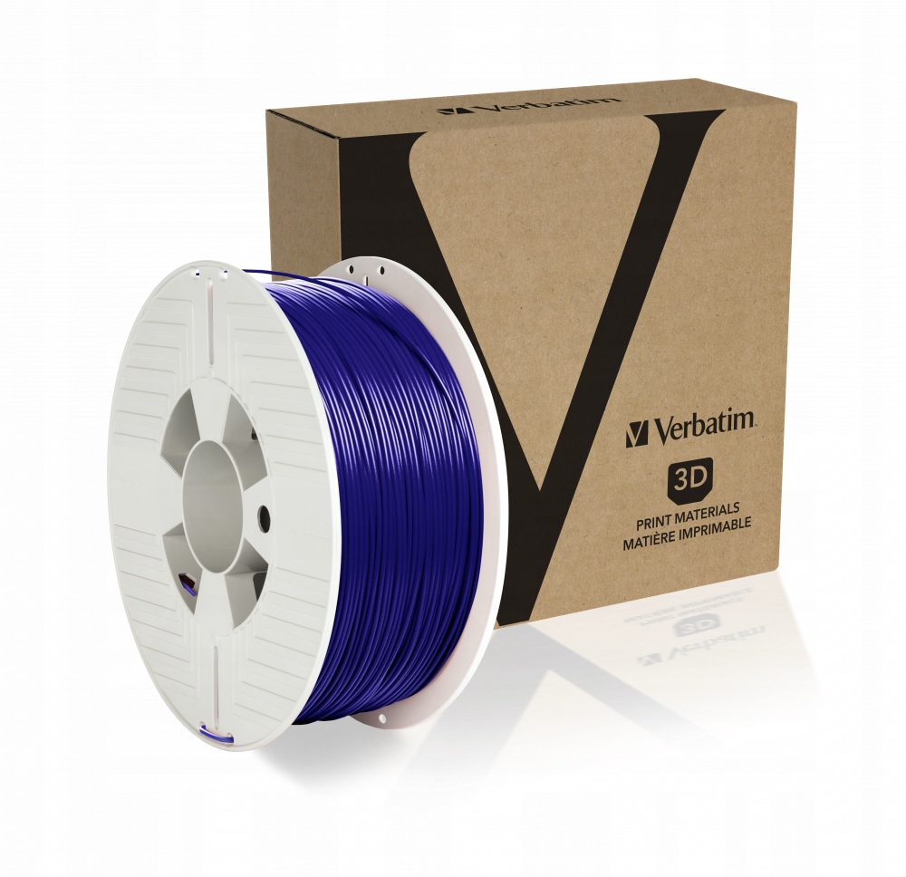 Filament 3D Verbatim PLA 1,75mm 1000g niebieski