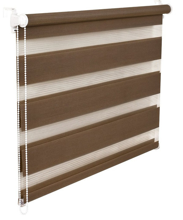 Roleta MINI DZIEŃ NOC 49x215 z żyłką PASY