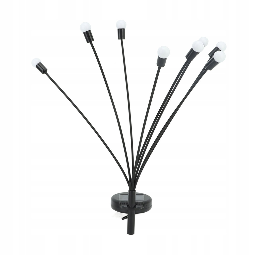 Kołyszące się słoneczne światła Firefly 8 LED zxc