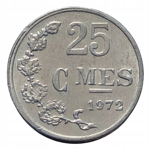 17213. Luksemburg - 25 centymów - 1972r.