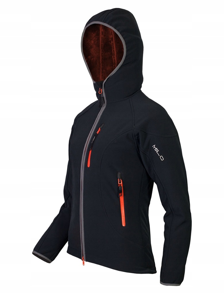 Softshell damski Milo KOOLS L czarny