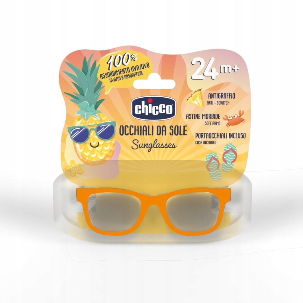 CHICCO 00011471100000 Okulary przeciwsłoneczne 24m