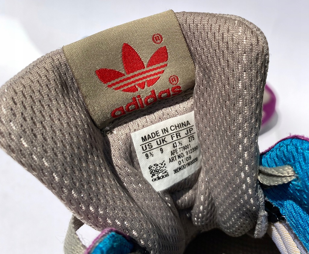 Buty Adidas ZX 800 Purpul vintage retro r. 43 1/3