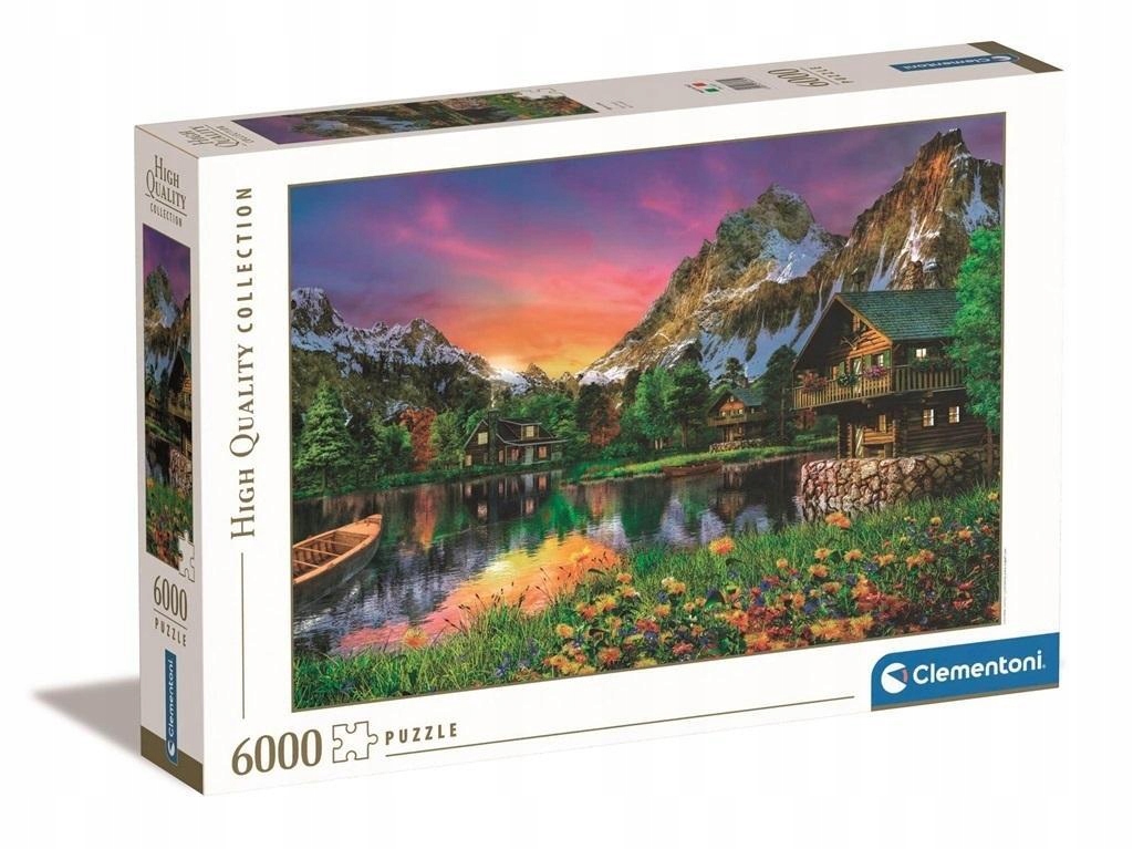 PUZZLE 6000 ALPINE LAKE, CLEMENTONI