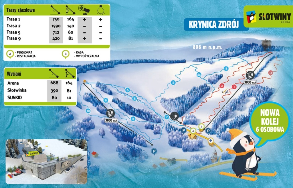Całodzienny karnet narciarski od SN Słotwiny Arena