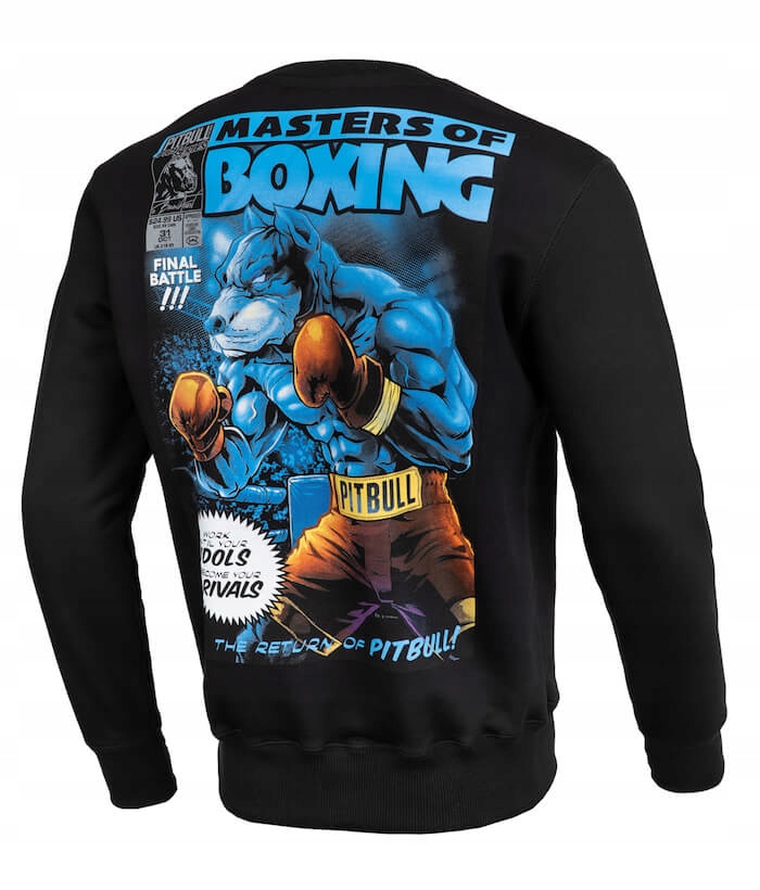 Bluza Pit Bull MASTER OF BOXING KSW Pitbull_ L