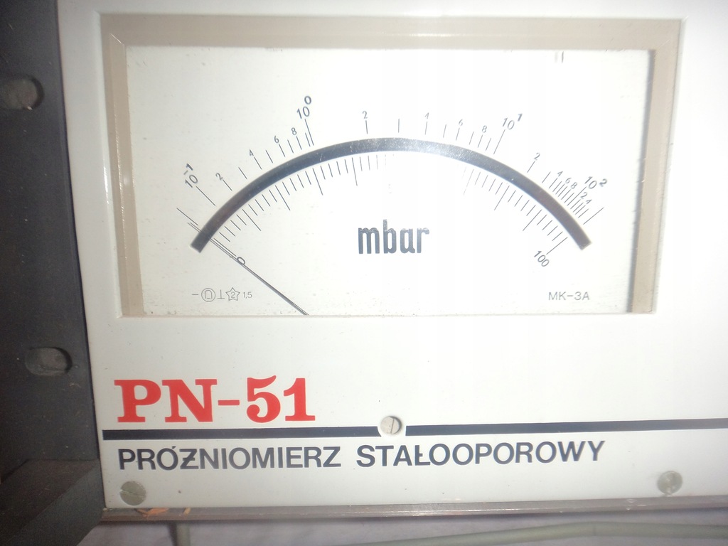 Próżniomierz stałooporowy Polvac PN-51