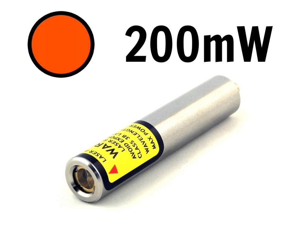 Laser liniowy czerwony 200mW IP67 638nm LAMBDAWAVE