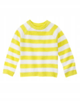 gymboree limonkowy sweter 140-152