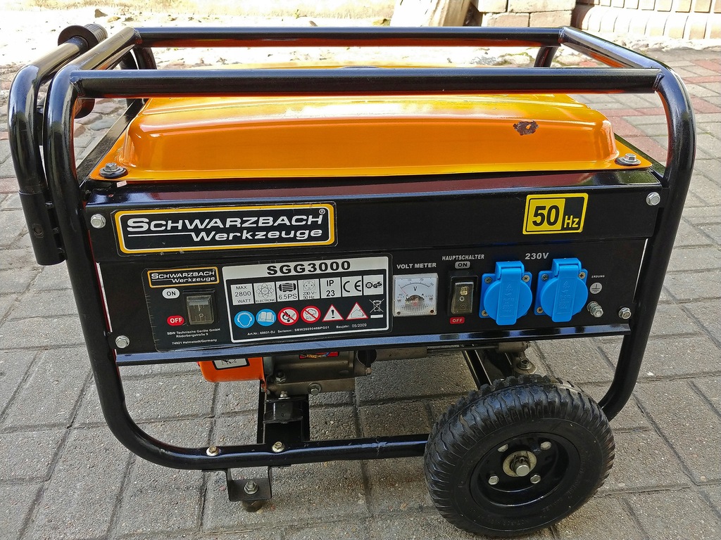 Agregat prądotwórczy 2500W SCHWARZBACH SGG 3000