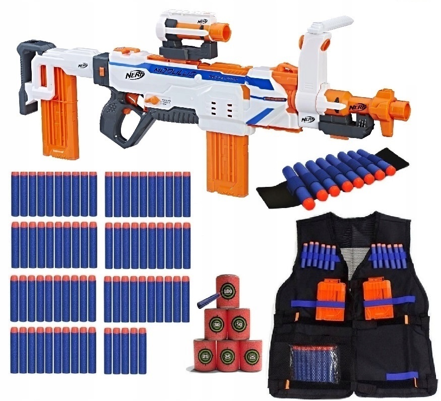 WYRZUTNIA NERF MODULUS REGULATOR AKCESORIA STRZAŁK 7858105541