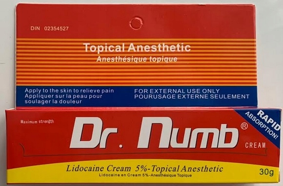 Dr. Numb 30G Znieczulenie do makijażu i tatuażu