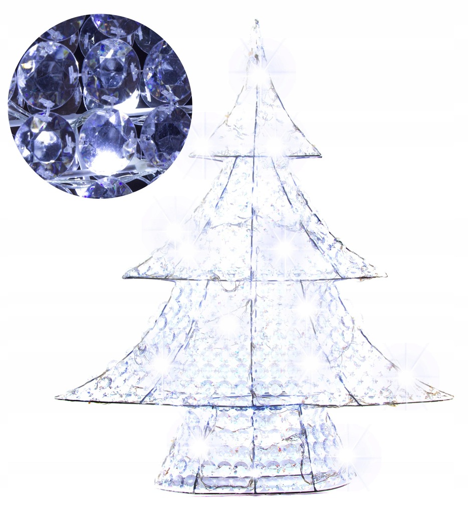 Купить Рождественское украшение Рождественская елка 90CM 90 LED 24V Белая зима: отзывы, фото, характеристики в интерне-магазине Aredi.ru