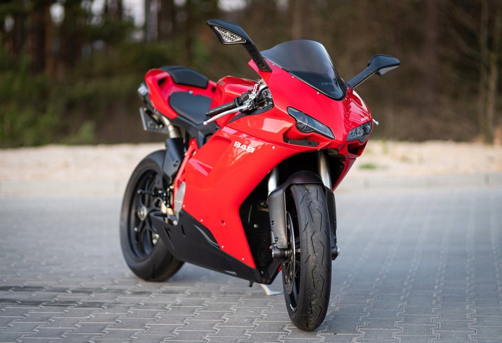 DUCATI 848 MOTOCYKL 1WŁAŚCICIEL POLSKA ZARD BITUBO