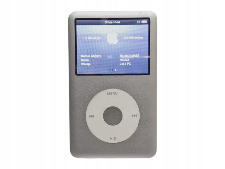 Apple iPod classic 160GB A1238 シルバー iPod classic Apple アップル アイポッド クラシック 160GB