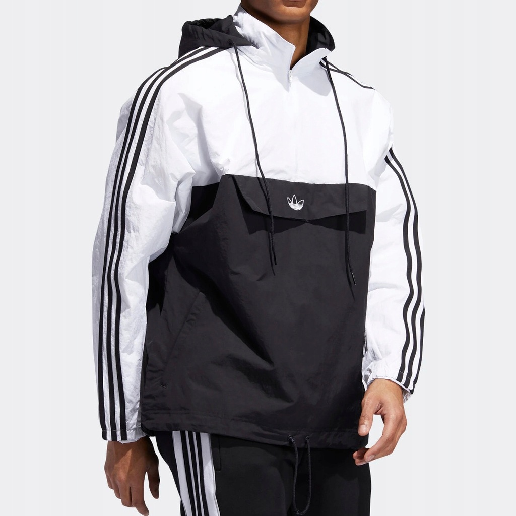 adidas outline half zip anorak