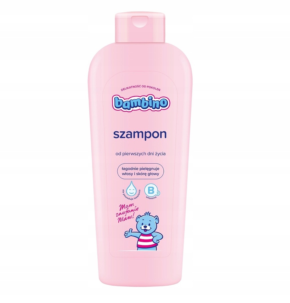 BAMBINO 400ML SZAMPON DLA DZIECI Z WITAMINĄ B3