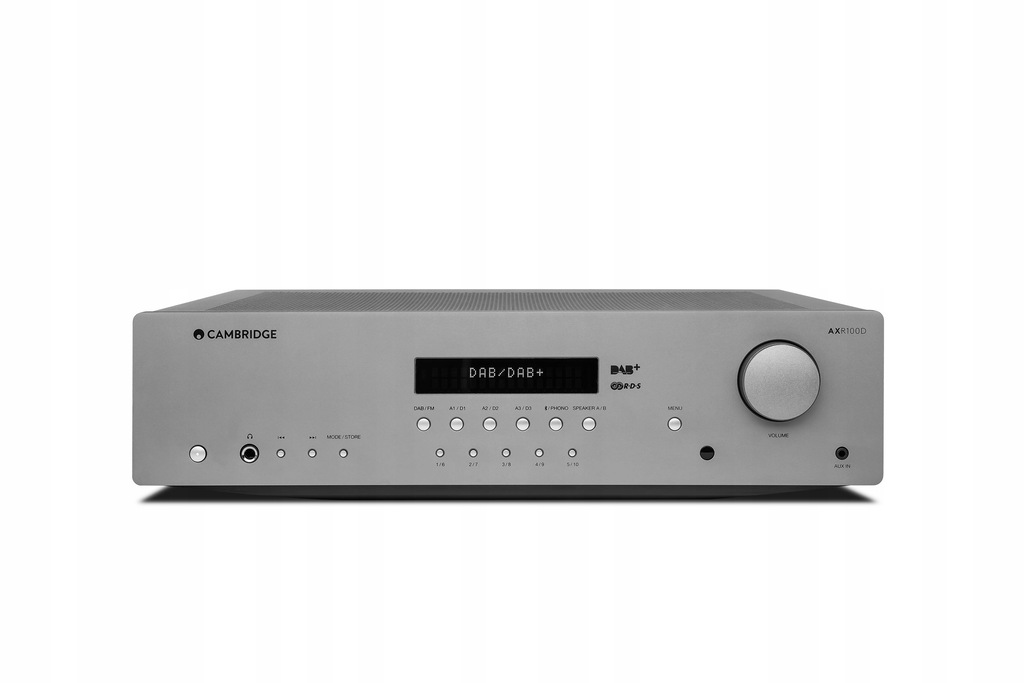 Amplituner Cambridge Audio AXR100D 2.1 srebrny