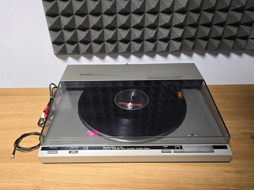 TECHNICS SL-BL3 GRAMOFON LINEARNY SREBRNY SPRAWNY 100% + OKABLOWANIE IGŁA