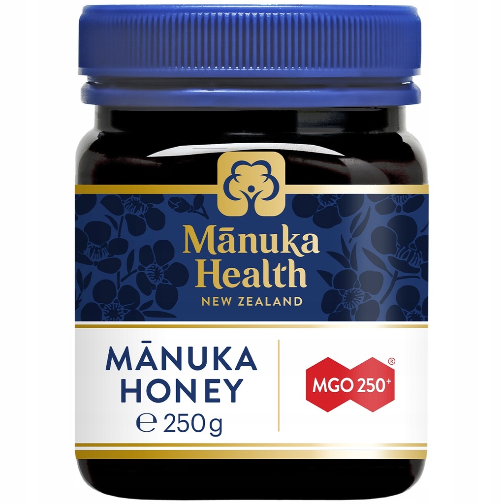 Miód Manuka MGO 250+ Manuka Health 250g, certyfikat