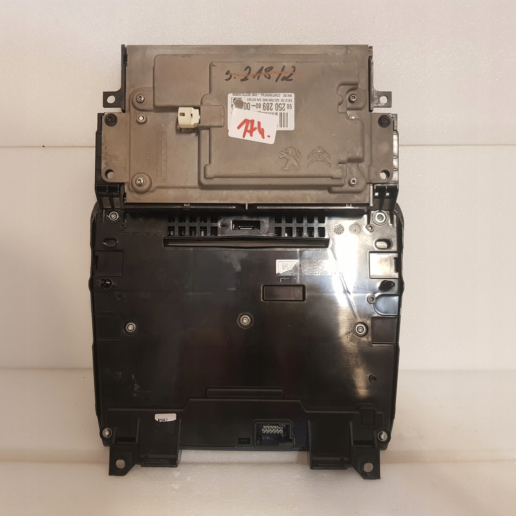 WYŚWIETLACZ NAWIGACJI CITROEN C4 II 2 B7 DS4 NAC - 11466210779 ...