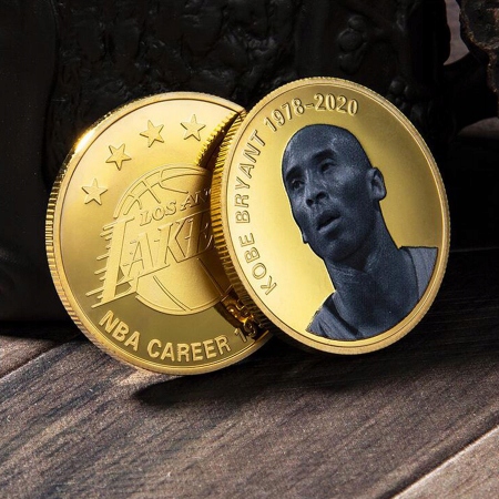 moneta kolekcja NBA KOBE BRYANT LAKERS w etui #2