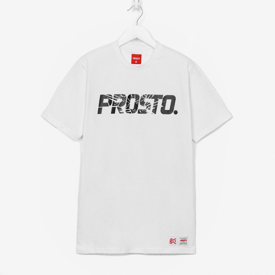 PROSTO - Kl Broken T-shirt S Koszulka