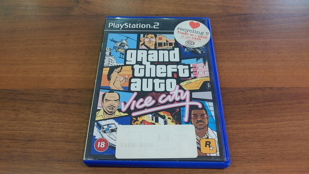 Купить Игра GRAND THEFT AUTO VICE CITY GTA PS2 (англ) (4-): отзывы ...