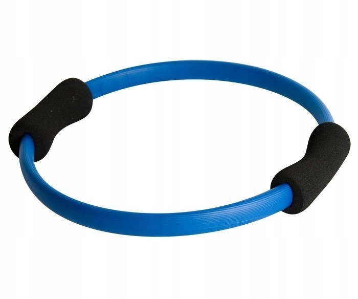 Ring elastyczny do treningów fitness, 39 cm, niebi