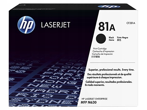 HP INC. Toner 81A Black 10.5k CF281A