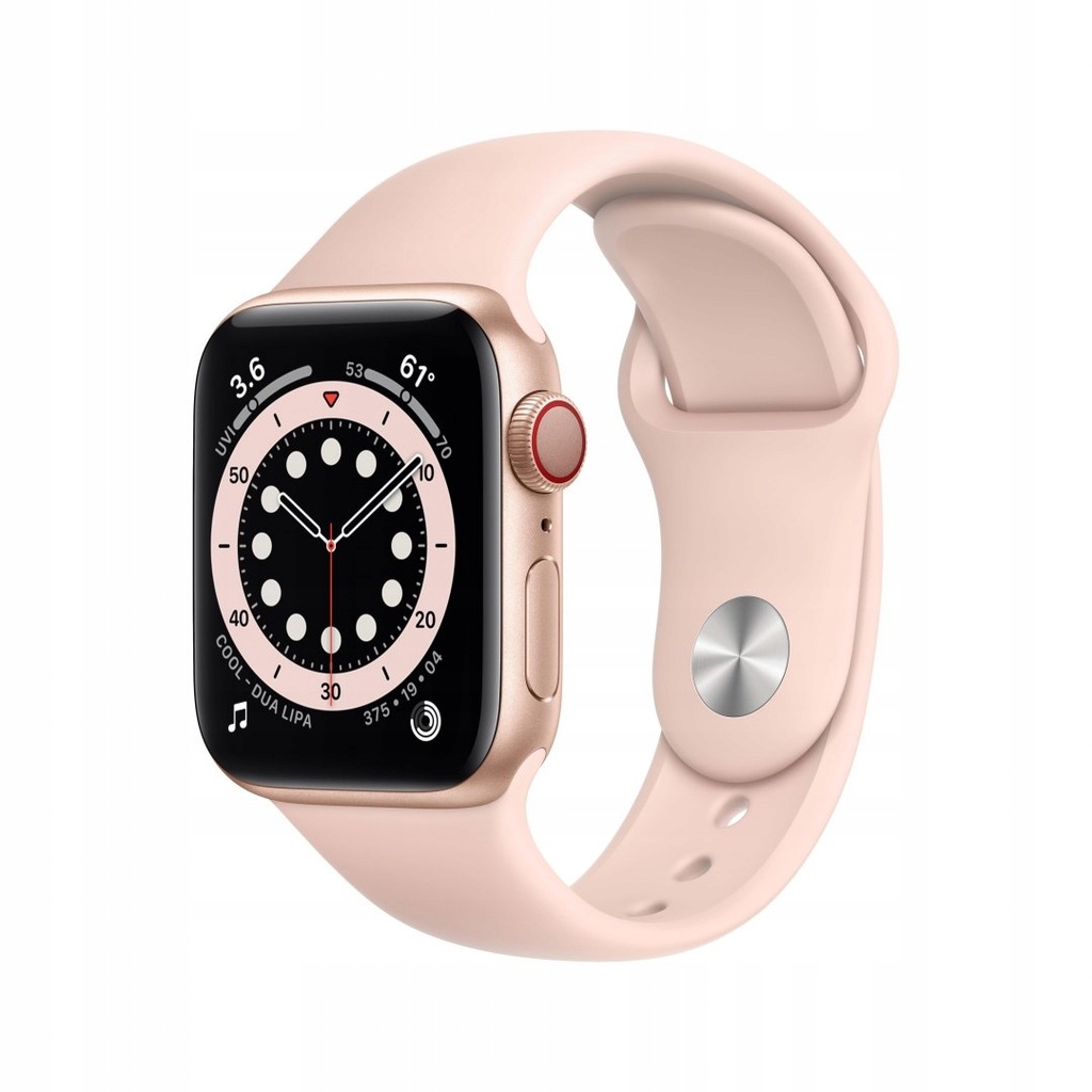 Apple Watch Series 6 GPS + Cellular, 40mm Gold Alu