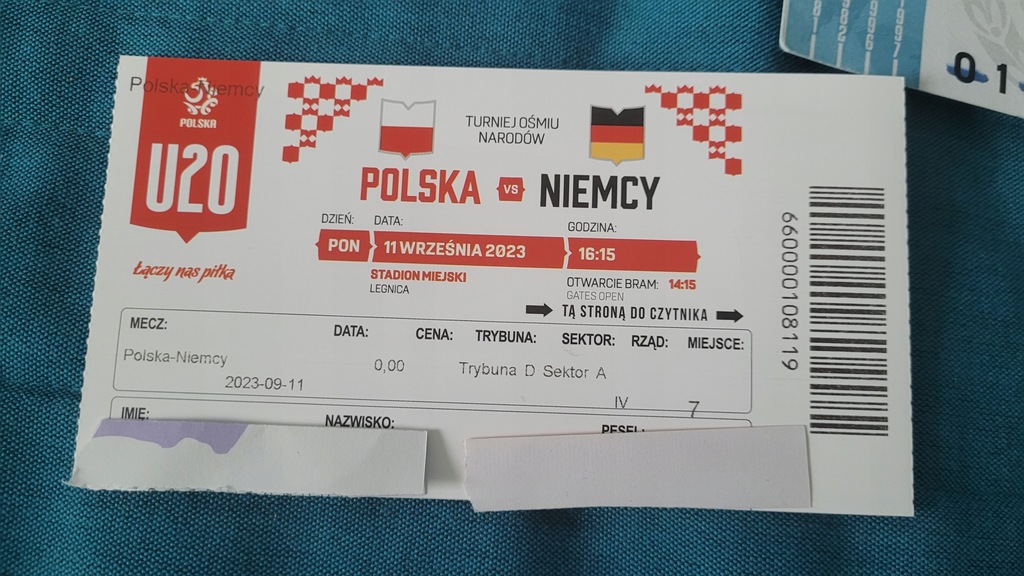 Bilet Polska - Niemcy U20
