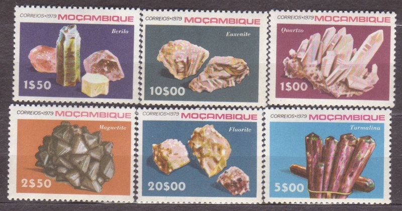 MOZAMBIQUE. 1979/Minerals.. 6zn/czysty.