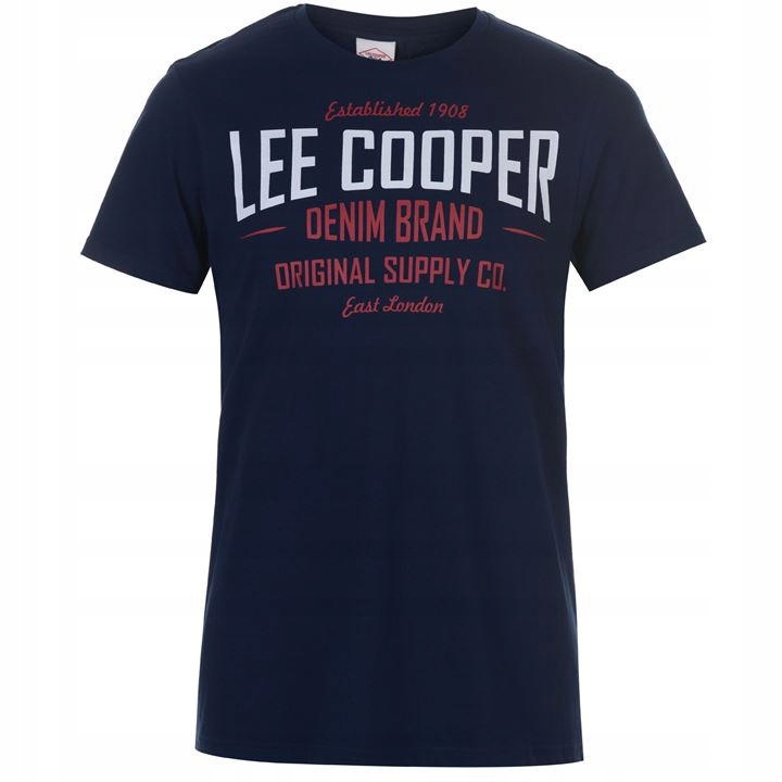 Bluzka T-shirt męska GRANAT Lee Cooper ROZ. XL