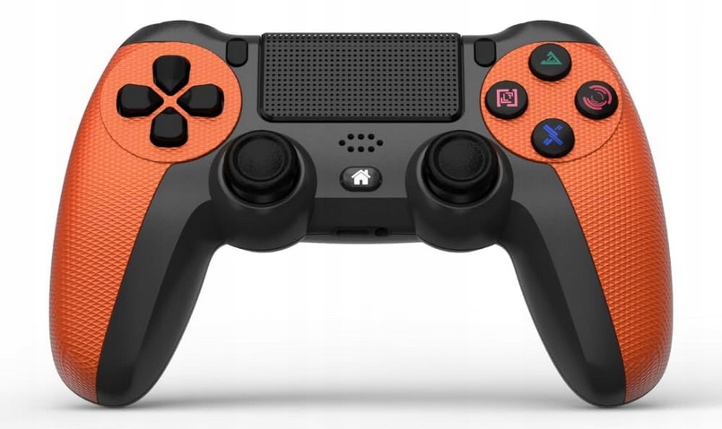 NK POMARAŃCZOWY BEZPRZEWODOWY KONTROLER DO PS4 / PS3 / PC 55D294