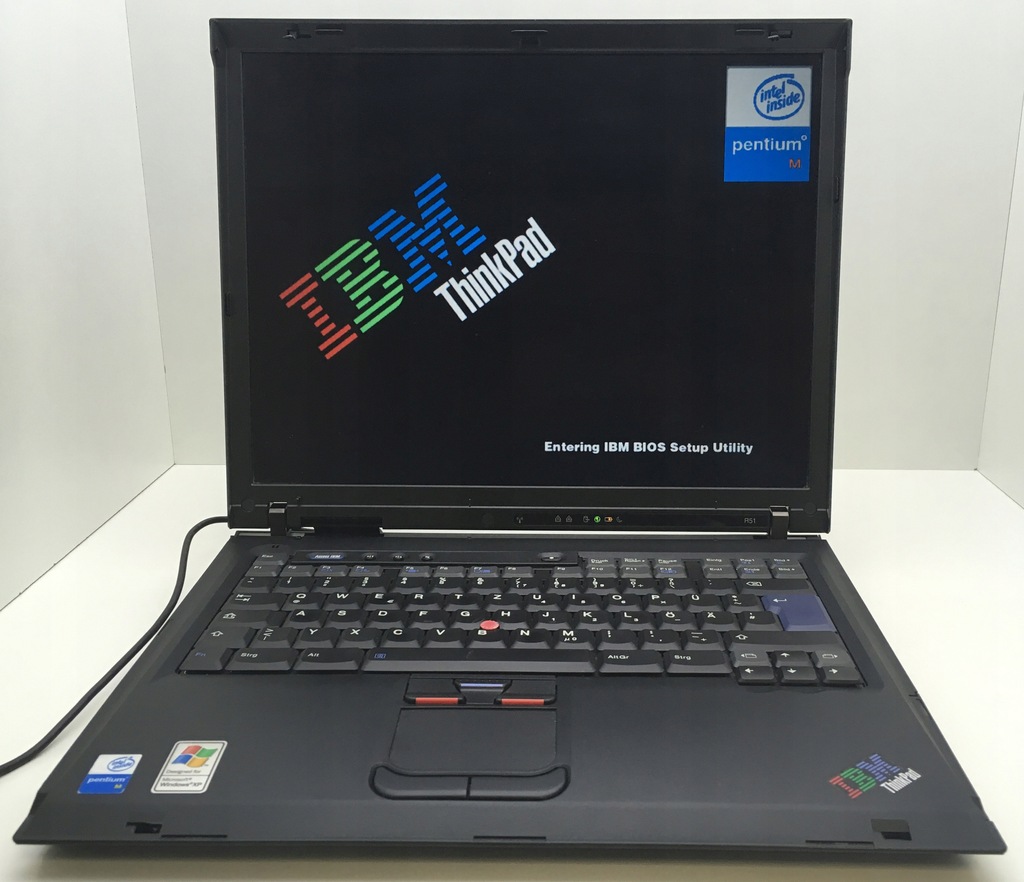 LAPTOP IBM THINKPAD R51 PENTIUM M 1GB RAM SPRAWNY - 7992837574 - oficjalne archiwum Allegro