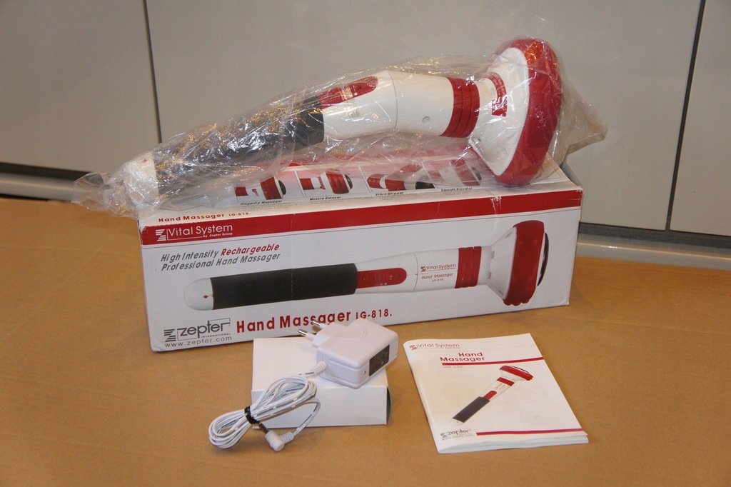 HAND MASSAGER LG 818 RĘCZNY MASAŻER ZEPTER NOWY - 12880558240 ...