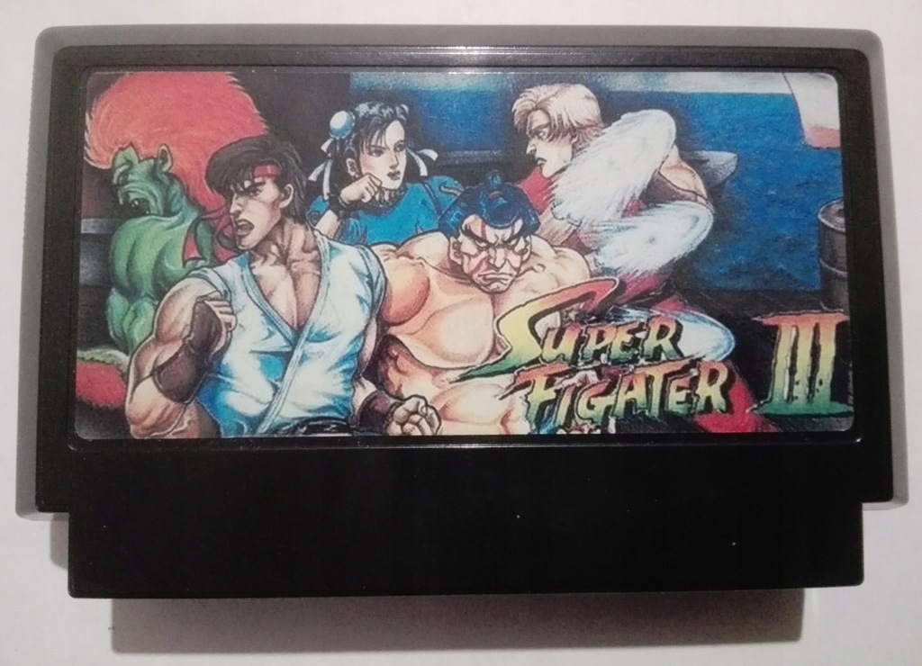 Pegasus Dendy Famiclone Famicom - Super Fighter III - Street Fighter 3