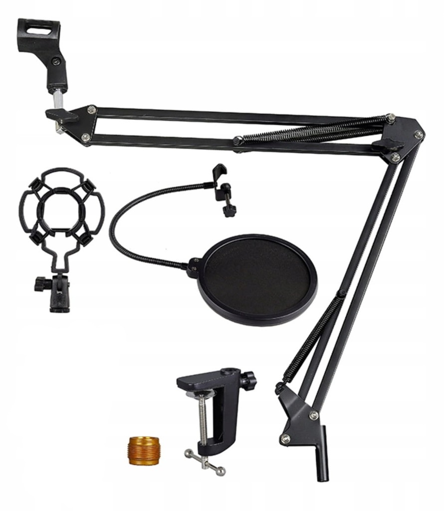 Statyw Mikrofonowy Ramię Mikrofonowe Biurkowe Uchwyt NB-35A
