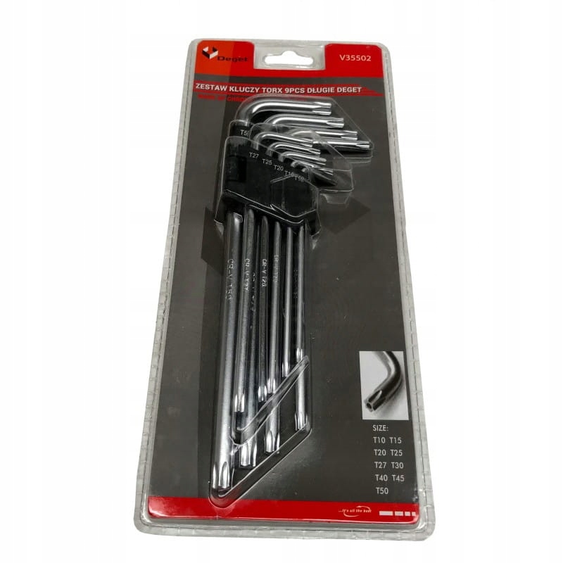 Купить НАБОР КЛЮЧЕЙ TORX T10-T50 С ДЛИННЫМ ОТВЕРСТИЕМ: отзывы, фото и ...