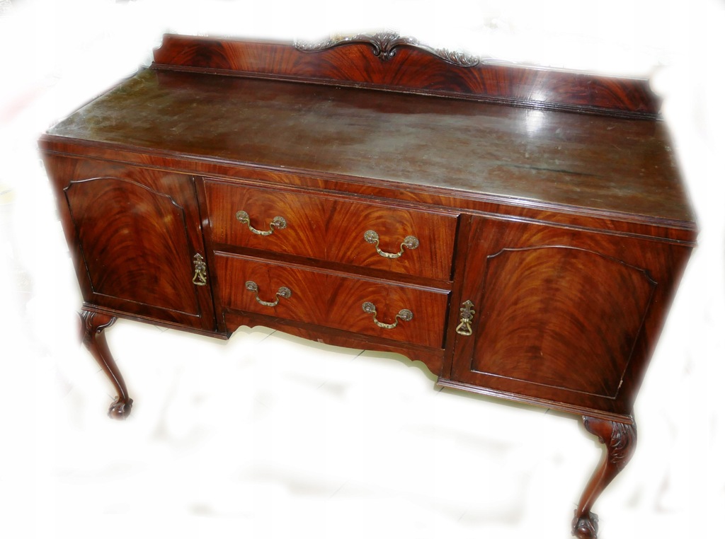 ANTYK - MAHONIOWY KREDENS VINTAGE