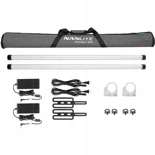 Nanlite PavoTube II 30XR 2KIT - zestaw, 2x tuba LED, RGB, 2700-12000K