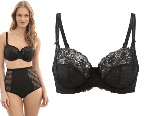 65H Panache Envy black biustonosz soft