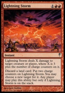 MTG: Lightning Storm $$$$