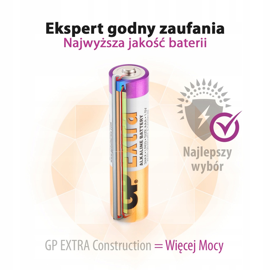 Купить 80 батареек GP EXTRA ALKALINE AAA R3, напряжение 1,5 В.: отзывы, фото, характеристики в интерне-магазине Aredi.ru