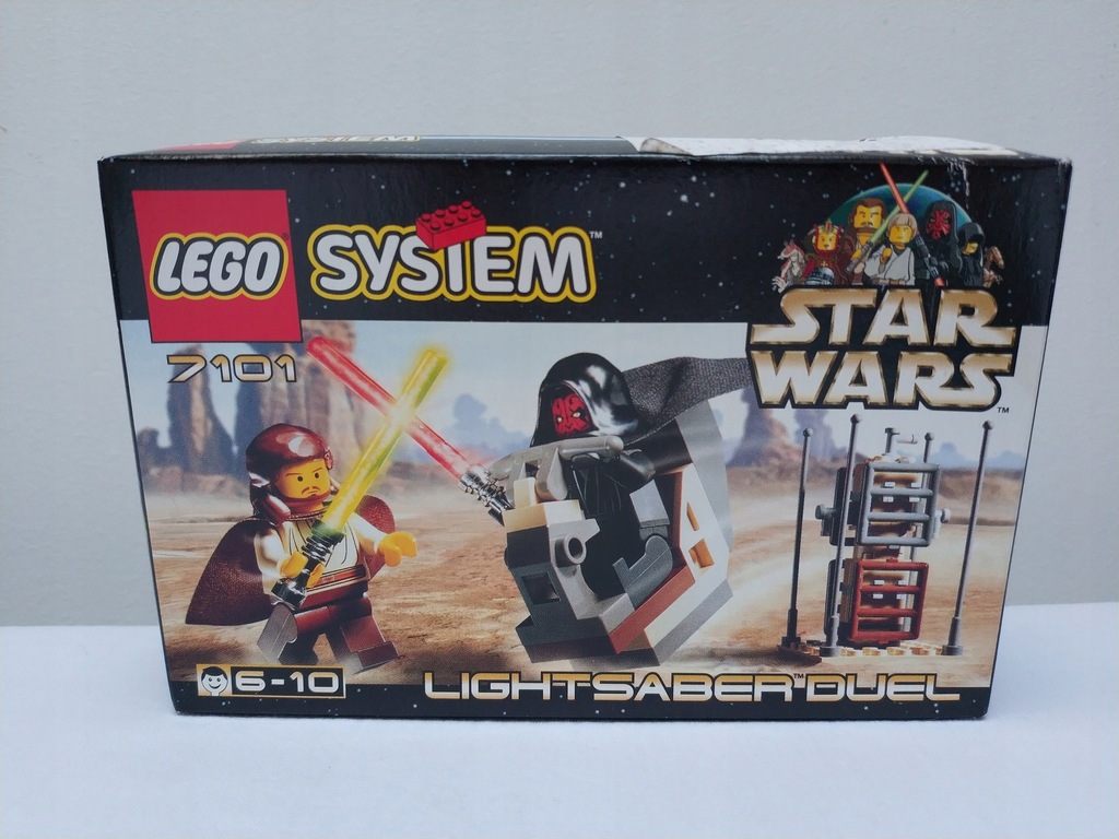 UNIKAT 7101 Lego Star Wars Qui Gon Jinn Maul MISB 9524852947 oficjalne archiwum Allegro