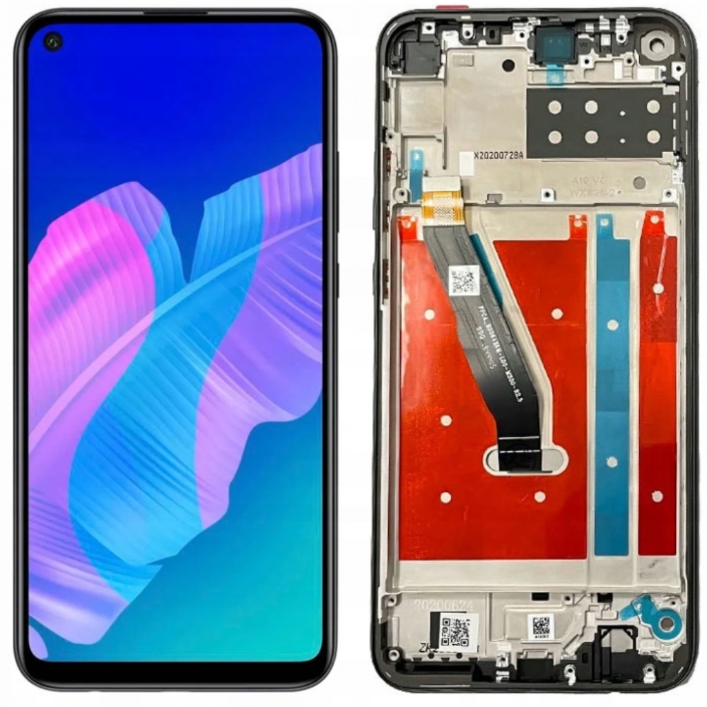 WYŚWIETLACZ DOTYK HUAWEI P40 LITE E ART-L29N RAMK - 11612232483 ...