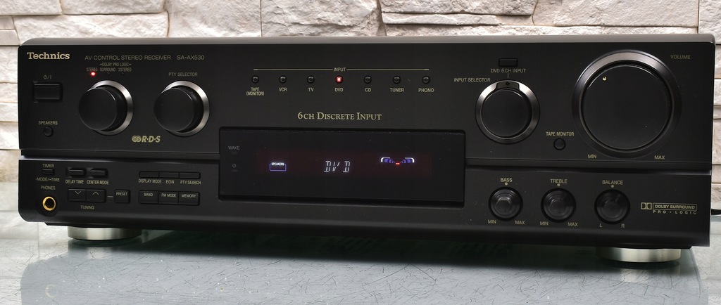 Technics SA-AX530 Mocny amplituner 5,1 z RDS