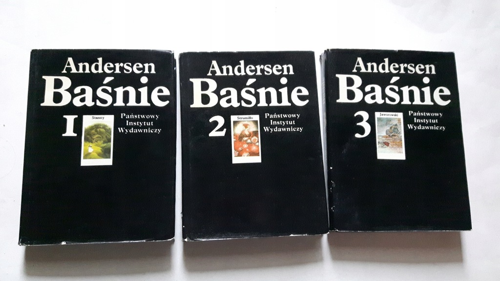 3 x BASNIE - Andersen (1977) il. Stanny Strumillo