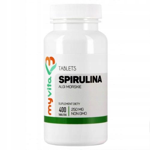 MYVITA Spirulina detoks oczysczenie 400 tabletek